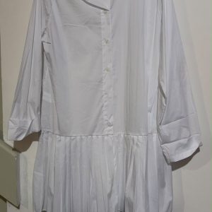 CHEMISE LONGUE A VOLANTS